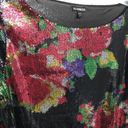 EXPRESS Floral Sequins Dress Photo 1