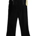 Krass&co Stevenson Overall . Black Corduroy Pull On Zipper Front Pants NWT Photo 0