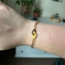 Gold Cuffs Chain Bracelet Photo 2