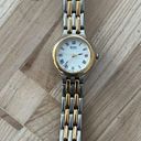 Seiko  Ladies Watch Vintage Round White Dial Two Tone Bracelet Date Window Photo 3