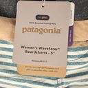 Patagonia  Fitz stripe wavefarer board shorts 5in size 12 Photo 1