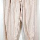 Aritzia tna airy fleece sweatpants light pink high rise pockets drawstring sz M Size M Photo 0