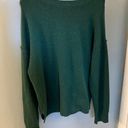 a.n.a Womens  Green Pullover Sweater - Size L Photo 3