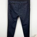 Rebecca Taylor  Leopard Print Brocade Pants Navy Photo 7