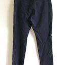 Eileen Fisher  Ponte Knit Ankle Jeans Black Womens Size 8P Petite Photo 6