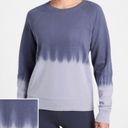 Athleta NWT  Sundown Dip Dye Sweatshirt Medium Photo 1