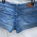 Roxy New Women’s  Raw Hem High Rise Denim Jean Shorts Photo 1