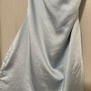 superdown Revolve Women's Billie Drape Midi Dress Baby Blue Photo 3