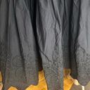 Jason Wu NWT  black with embroidery maxi dress size small Photo 3