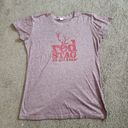 Tultex Brown Red Stag Tee, Women's M Photo 4