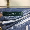 Ralph Lauren NWT LAUREN  linen stripe wide leg pant 18W Photo 5