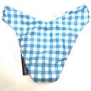 Chateau ISABELLA ROSE  Checkered Swim Bottoms in Chambray Size Large Photo 2