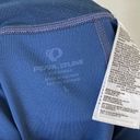 Pearl Izumi  Wander Blue Mesh Panel Mid Rise Athletic Leggings With Pockets Sz L Photo 7