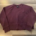 Nike Burgundy Cropped  Crewneck Photo 0