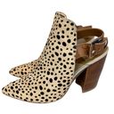 Dolce Vita Franky Bootie Calf Hair Leopard Cheetah Point Toe Slingback Size 7 Photo 6