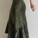 Ralph Lauren Olive Green Silk Skirt NWT Photo 0