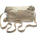 Kipling  ✪ Eve Lightweight Crossbody Handbag Bag ✪ Monkey Keychain ✪ Metal Gold Photo 1