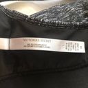 Victoria's Secret  Sport Sports Bra Heathered Grey Sz L EUC Black VSX Logo Band Photo 10