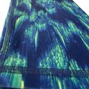 Xersion  Quik Dry Leggings Size 2XL Stet h No chafe seams NEW Blue Phonenix print Photo 7