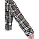 Christopher & Banks Vintage  Plaid Knit Button Down Shacket Size XL Photo 5