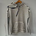Alexander Wang T by  Navy Stripe French Terry Hoodie Photo 2