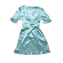 Hill House  The Nima Dress 100% Silk Mint Wrap Mini Dress | U.S. Woman’s XSmall Photo 2