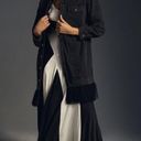 Pilcro  Tulle & Black Denim Shirt Dress Photo 4