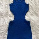 Edikted Mini Dress Blue Photo 3