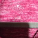 st. john's bay  Pink Heathered Mockneck Fleece Zip Up Women's Vest Size Large Photo 5