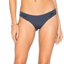 Revolve BNWT Tavik Byrdie Bikini Bottom Byrdie Blue Textured Chevron Size Medium  Photo 0