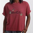 RVCA T-shirt Maroon Photo 0