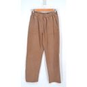 BLANK NYC  Terry 1/4 Zip Pullover Sweatshirt and Joggers Matching Set Tan XS Photo 8