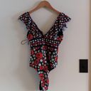 Juicy Couture  Daisy & Poppy Flower Ruffle Sleeve One Piece Bathing Suit Photo 2