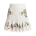 Farm Rio NWT  Pitanga Embroidery Mini Skirt Photo 2