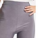 ASOS Collusion Grey Slinky Flared Leggings Photo 2