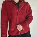 Anne Klein Vintage Cherry Red Jacket  Photo 0