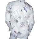 Dynamite Floral Roll Tab Sleeve Blouse Photo 1