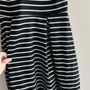 Soprano Black and White Striped Fit & Flare Dress, Halter Dress, Size XS Photo 7