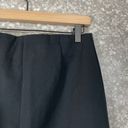 J.Jill  Black Elastic Waist Ponte Straight Pencil Skirt - Size XS - Knee Length Photo 4