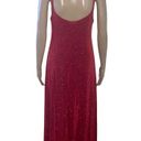 Kinaara Red Sparkly Evening Gown Size M Photo 1