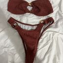 Maroon Bikini Red Size M Photo 0