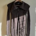 Vince  Merino Wool Baby Alpaca Brown Cardigan Sweater Collared Womens Size XS Photo 0