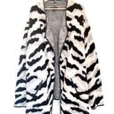 Lane Bryant  Fuzzy Animal‎ Print Open Cardigan Longline Coat Size 26/ 28 NWT​​​​​ Photo 0