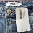 Cello  Distressed‎ Boyfriend Women's High Rise Jeans Medium Wash 5 Pocket Size 7 Photo 4