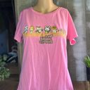 Nintendo Animal crossing pink t shirt print  size XL Juniors Tom Nook K.K. Slider Photo 1