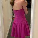 She & Sky Pink Strapless Mini Cocktail Dress Photo 1