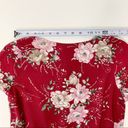 Nordstrom  Red Romper Shorts S Mimi Chica Short Sleeve One Piece Floral Photo 6