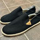 Olukai  Kaula Pa'a Kapa Convertible Espadrilles Linen Womens Shoes Black 9.5 Photo 12