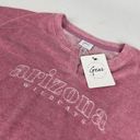 Gear for Sports ARIZONA WILD CATS Wildcats Pink‎ Women's Small S Sweatshirt Terry Cloth NEW NWT Photo 0