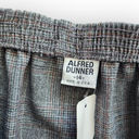 American Vintage Vintage Alfred Dunner Gray Red Plaid High Waisted Pull On Pants 12 Photo 3